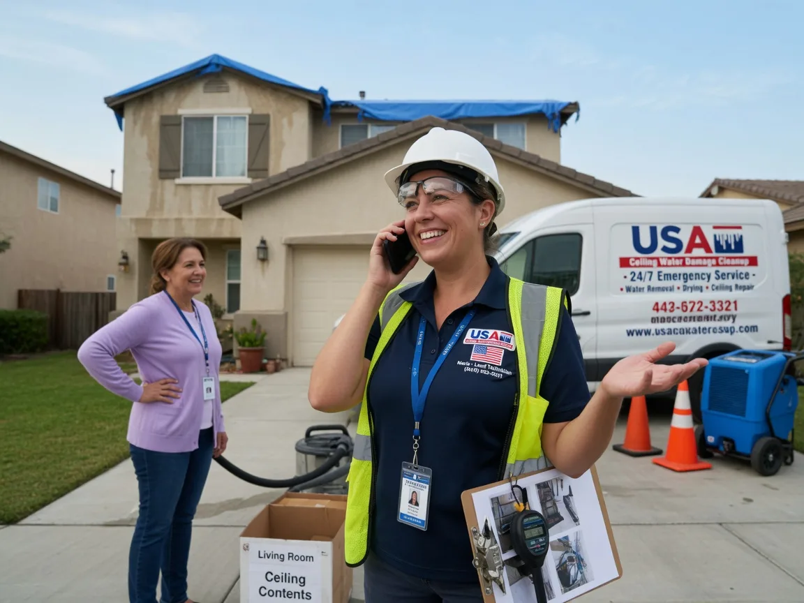 Ceiling Water Damage Restoration Greenview, IL FAQs